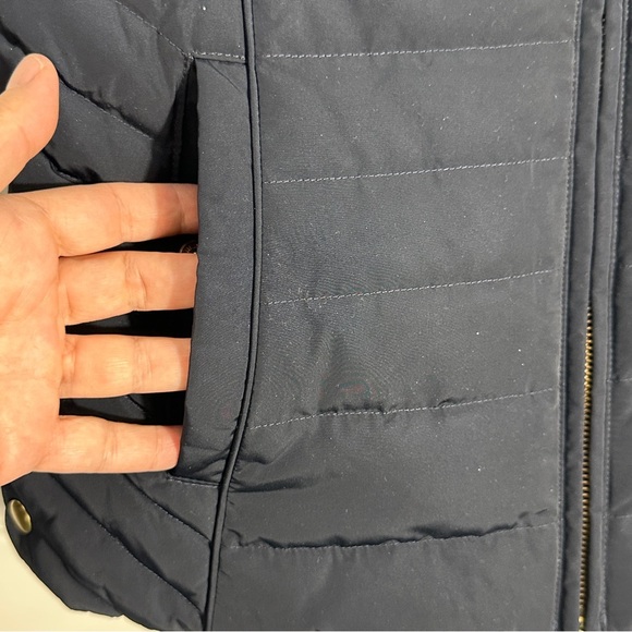 Talbots Black Label "The Puffer" vest, navy, size XS, new with tags - Picture 4 of 16